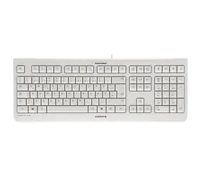 CHERRY JK-0800DE-0 šedá / Kancelářská klávesnice / drátová / USB / GE layout