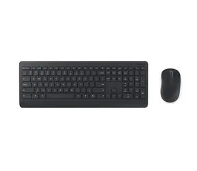 Microsoft Wireless Desktop 900 černá / bezdrátová klávesnice a myš / USB přijímač / AES šifrování / UK layout