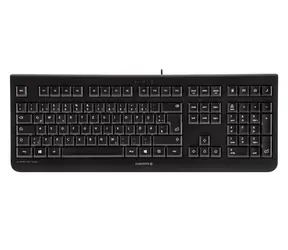 CHERRY JK-0800DE-2 černá / Kancelářská klávesnice / drátová / USB / GE layout 