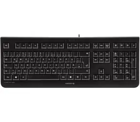 CHERRY JK-0800GB-2 černá / Kancelářská klávesnice / drátová / USB / GB layout