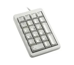 CHERRY G84-4700LUCDE-0 šedá / numerická klávesnice / drátová / USB / klasické klávesy / BE layout