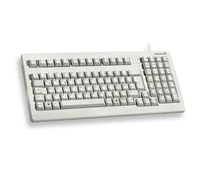 CHERRY G80-1800LPCEU-0 šedá /  Kancelářská klávesnice / drátová / USB / US layout 