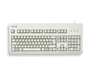 CHERRY G80-3000LSCDE-0 šedá / Kancelářská klávesnice / drátová / USB / DE layout 