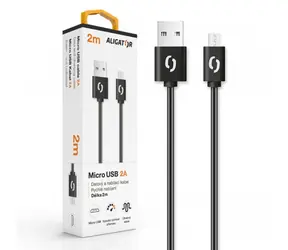 Aligator 2A Datový a nabíjecí kabel micro USB 2m černá