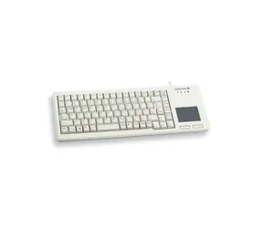 CHERRY G84-5500LUMEU-0 šedá / Klávesnice s touchpadem / drátová / USB / US layout 