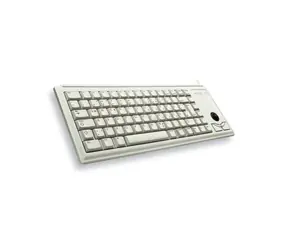 CHERRY G84-4420LUBEU-0 šedá /  Klávesnice s trackballem / drátová / USB / US layout 