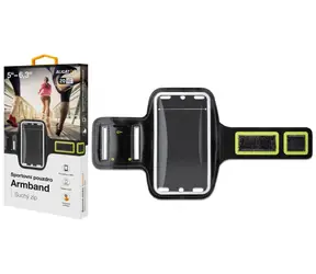 Aligator Armband Sportovní pouzdro černo-žluté