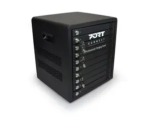 PORT CONNECT 901954 CHARGING CABINET černá / Nabíjecí skříň pro 10 zařízení / individualní dvířka 