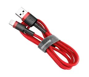 Baseus CALKLF-C09 Cafule červená / kabel USB-A na Lightning / 2 m
