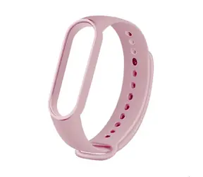 RhinoTech řemínek pro Xiaomi Mi Band 5 světle růžová