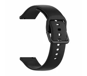 Xiaomi univerzální silikonový řemínek 20 mm černá