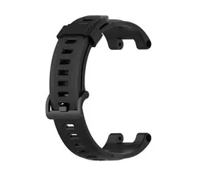 silikonový řemínek pro hodinky Amazfit T-Rex 22 mm černá