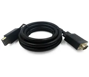 Gembird CCP-DPM-VGAM-6 kabel DisplayPort na VGA 1.8m černá / DisplayPort (M) / VGA (M)