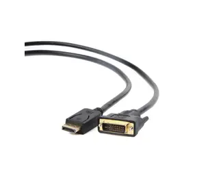 Gembird CC-DPM-DVIM-3M kabel DisplayPort na DVI 3m černá / DisplayPort (M) / DVI 24+1 (M)