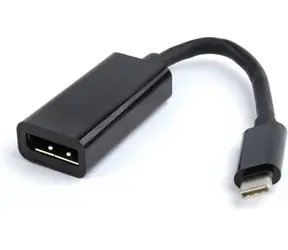 Gembird A-CM-DPF-01 adaptér USB-C na DisplayPort / 1x USB-C 3.1 (M) / 1x DisplayPort (F)