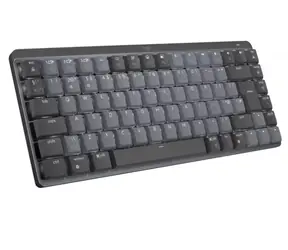 Logitech MX Mechanical Mini grafitová / Kancelářská klávesnice / bezdrátová / mechanická / QWERTZ / BT / US layout