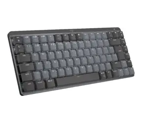 Logitech MX Mechanical Mini grafitová / Kancelářská klávesnice / bezdrátová / mechanická / QWERTY / BT / US layout