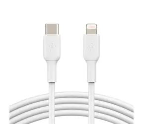 BELKIN CAA003bt1MWH kabel USB-C na Lighting bílá / 1m