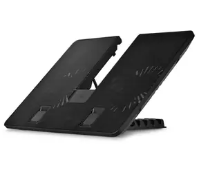 DEEPCOOL U PAL černá / chladicí podložka / do 15.6" / 2x 140mm / USB 3.0