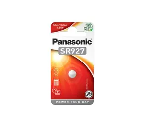 Panasonic SR-927EL/1B knoflíková baterie / 1.5V / 55mAh / oxid stříbra / 1 ks / v blistru
