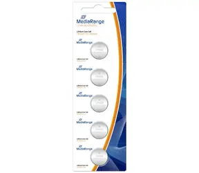 MediaRange Premium lithium baterie Coin Cells AG4 / CR1620 / 3V / 5ks