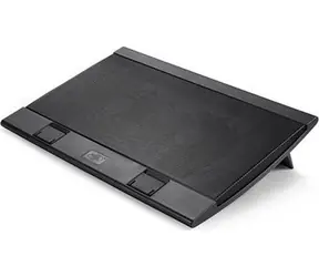 DEEPCOOL WIND PAL FS černá / chladicí podložka pod notebook / 2x 140mm / 4x USB 