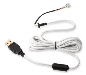 Glorious Ascended v2 bílá / pletený USB kabel / pro herní myš Glorious O/O-/D