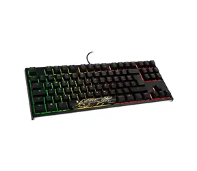 Ducky ONE 2 TKL PBT MX-Black černá / Herní klávesnice / podsvícená / mechanická / drátová (USB) / DE