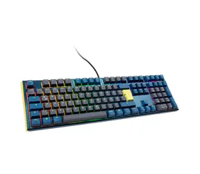 Ducky One 3 Daybreak MX-Black modrá / Herní klávesnice / podsvícená / mechanická / drátová (USB) / DE