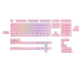 Glorious vyměnitelné klávesy Aura v2 US růžová / 145 ks / US layout / Cherry MX + Gateron + Kailh