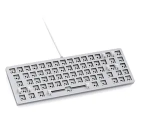 Glorious GMMK2 Compact barebone ANSI bílá / herní klávesnice / bez spínačů / USB-C / ANSI layout / RGB / 2m