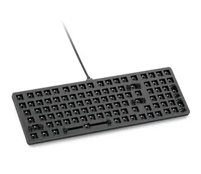 Glorious GMMK2 barebone ANSI černá / herní klávesnice / bez spínačů / USB-C / ANSI layout / RGB / 2m