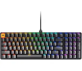 Glorious GMMK2 US černá / herní klávesnice / FOX spínače / USB-C / US layout / RGB / 2m