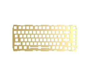 Glorious GMMK Pro 75% Switch Plate ANSI - mosaz / mosazná spínací deska / pro klávesnici GMMK Pro 75% barebone