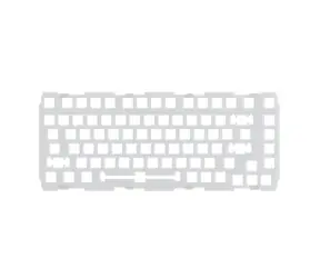 Glorious GMMK Pro 75% Switch Plate ISO - polycarbonát čirá / spínací deska / pro klávesnici GMMK Pro 75% barebone