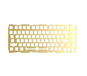 Glorious GMMK Pro 75% Switch Plate ISO - mosaz / mosazná spínací deska / pro klávesnici GMMK Pro 75% barebone