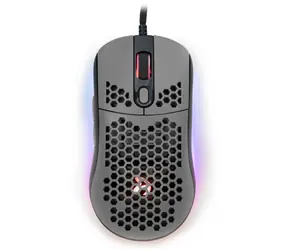 AROZZI FAVO Ultra Light šedá / Herní myš / optická / 16000 DPI / USB / 7 tlačítek 