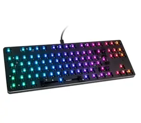 Glorious GMMK TKL barebone ISO černá / herní TKL kláves. / bez spínačů / USB-C / ISO layout / RGB / 1.8m