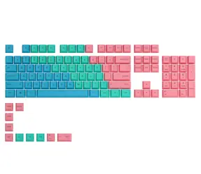 Glorious vyměnitelné klávesy GPBT US Pastel / 114 ks / US layout / Cherry MX(+) 