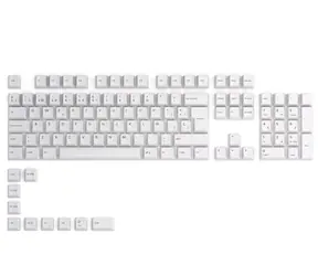 Glorious vyměnitelné klávesy GPBT ES Arctic White / 115 ks / ES layout / Cherry MX(+) 