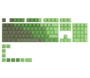 Glorious vyměnitelné klávesy GPBT DE Olive / 115 ks / DE layout / Cherry MX(+) 
