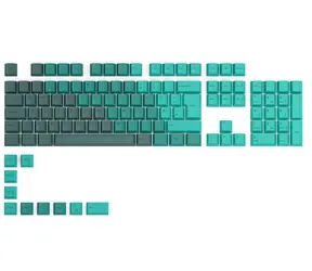 Glorious vyměnitelné klávesy GPBT DE Rain Forest / 115 ks / DE layout / Cherry MX(+) 