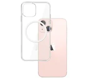 3mk MagCase ochranný kryt pro Apple iPhone 13 mini čirá