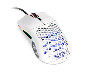 Glorious Model O matná bílá / herní myš / 12000 DPI / 6 programovatelných tlačítek / RGB