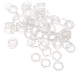 Glorious MX O-ring kroužkový tlumič 70A Thick 120 ks čirá / tlumící kroužky pro mechanické spínače / tvrdost 70A
