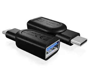 Icy box IB-CB003 Adaptér USB-C - USB 3.0 type A černá