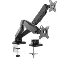 Icy Box IB-MS304-T Stolní držák pro dva monitory do 27" / standardy VESA 75x75 & 100x100 / nosnost: 6.5kg