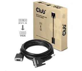 CLUB3D CAC-1243 kabel DVI-A na VGA 3m / 1600 x 1200 60 Hz 