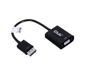 CLUB3D CAC-2013 aktivní redukce DisplayPort na VGA M/F černá 