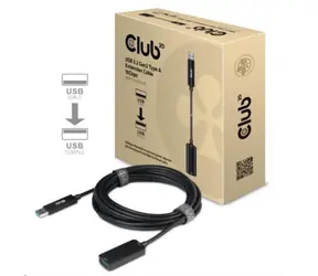 CLUB3D CAC-1411 prodlužovací kabel USB-A M/F černá 5m / 10Gbps